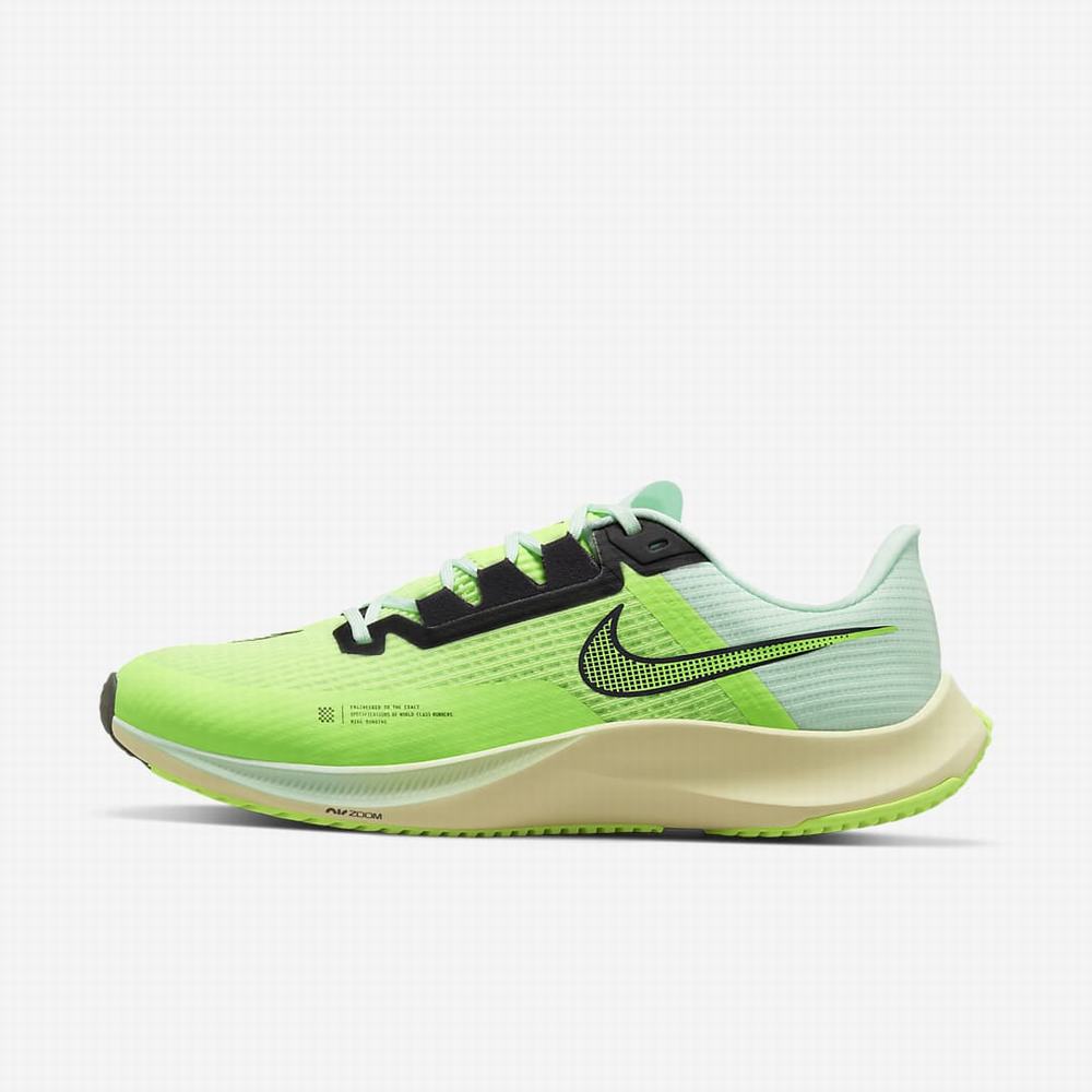 Bezecke Topanky Nike Air Zoom Rival Fly 3 Panske Zelene Mätové Nachový | SK258630