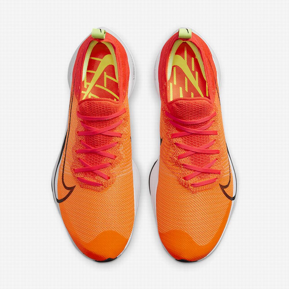 Bezecke Topanky Nike Air Zoom Tempo NEXT% Panske Oranžové Červené Svetlo Červené Čierne | SK280517