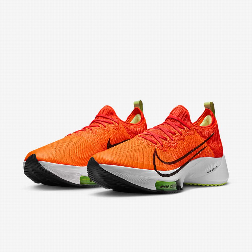 Bezecke Topanky Nike Air Zoom Tempo NEXT% Panske Oranžové Červené Svetlo Červené Čierne | SK280517