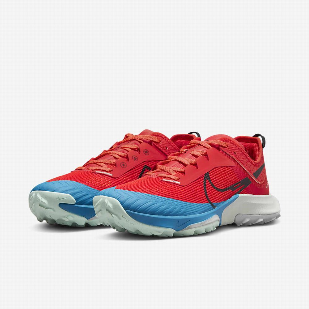 Bezecke Topanky Nike Air Zoom Terra Kiger 8 Panske Červené Oranžové Modre Čierne | SK482095