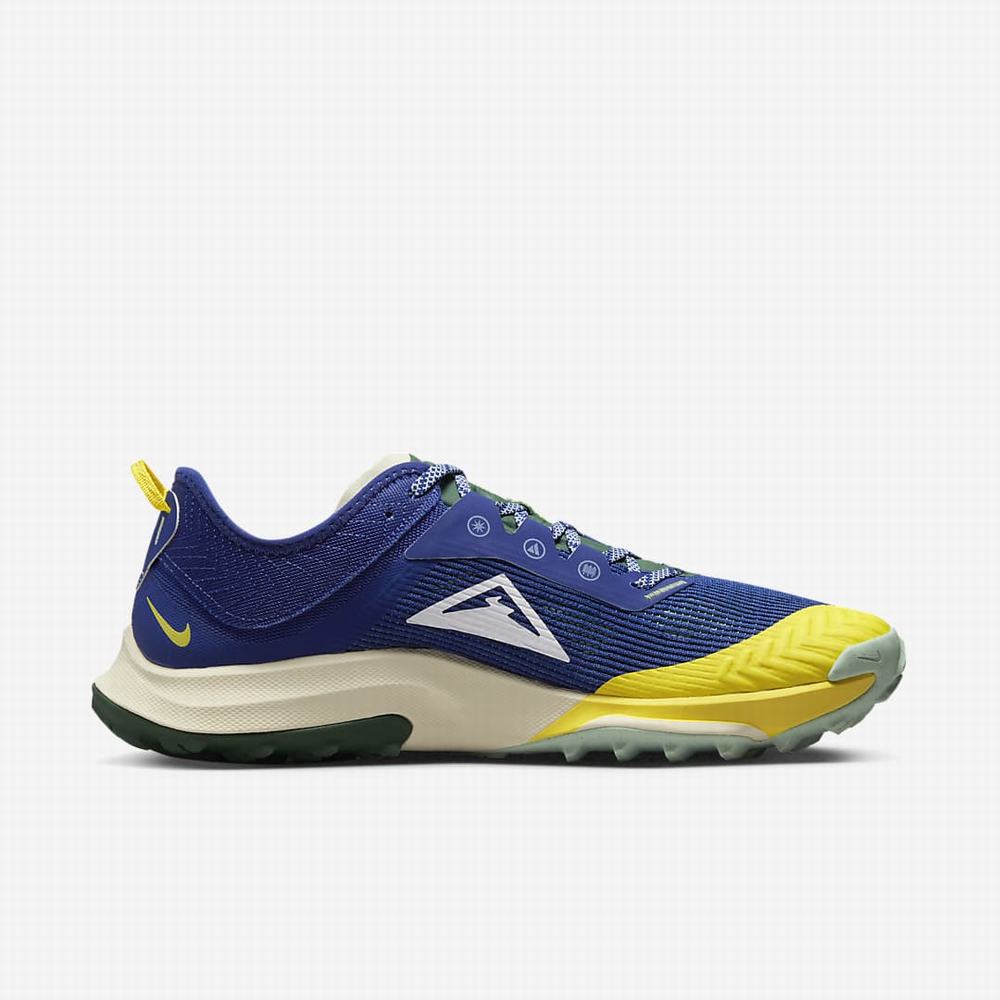 Bezecke Topanky Nike Air Zoom Terra Kiger 8 Panske Kráľovská Modrá Žlté Zelene Biele | SK638721