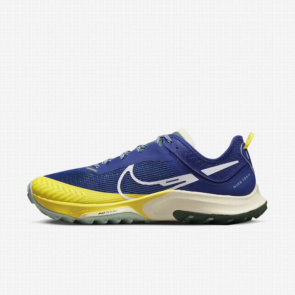 Bezecke Topanky Nike Air Zoom Terra Kiger 8 Panske Kráľovská Modrá Žlté Zelene Biele | SK638721