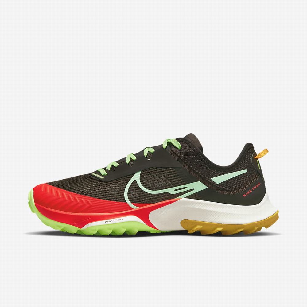 Bezecke Topanky Nike Air Zoom Terra Kiger 8 Damske Hnede Svetlo Červené Žlté Zelene | SK785041