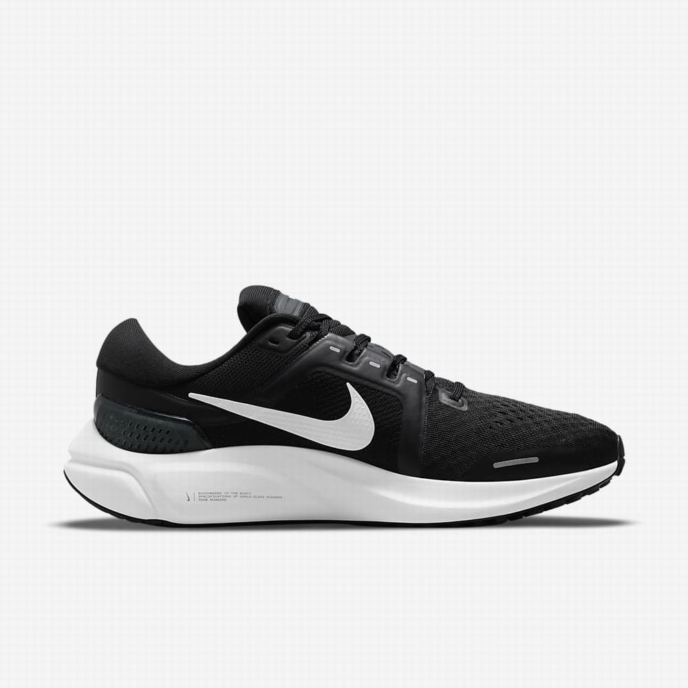 Bezecke Topanky Nike Air Zoom Vomero 16 Panske Čierne Tmavo Siva Biele | SK105764