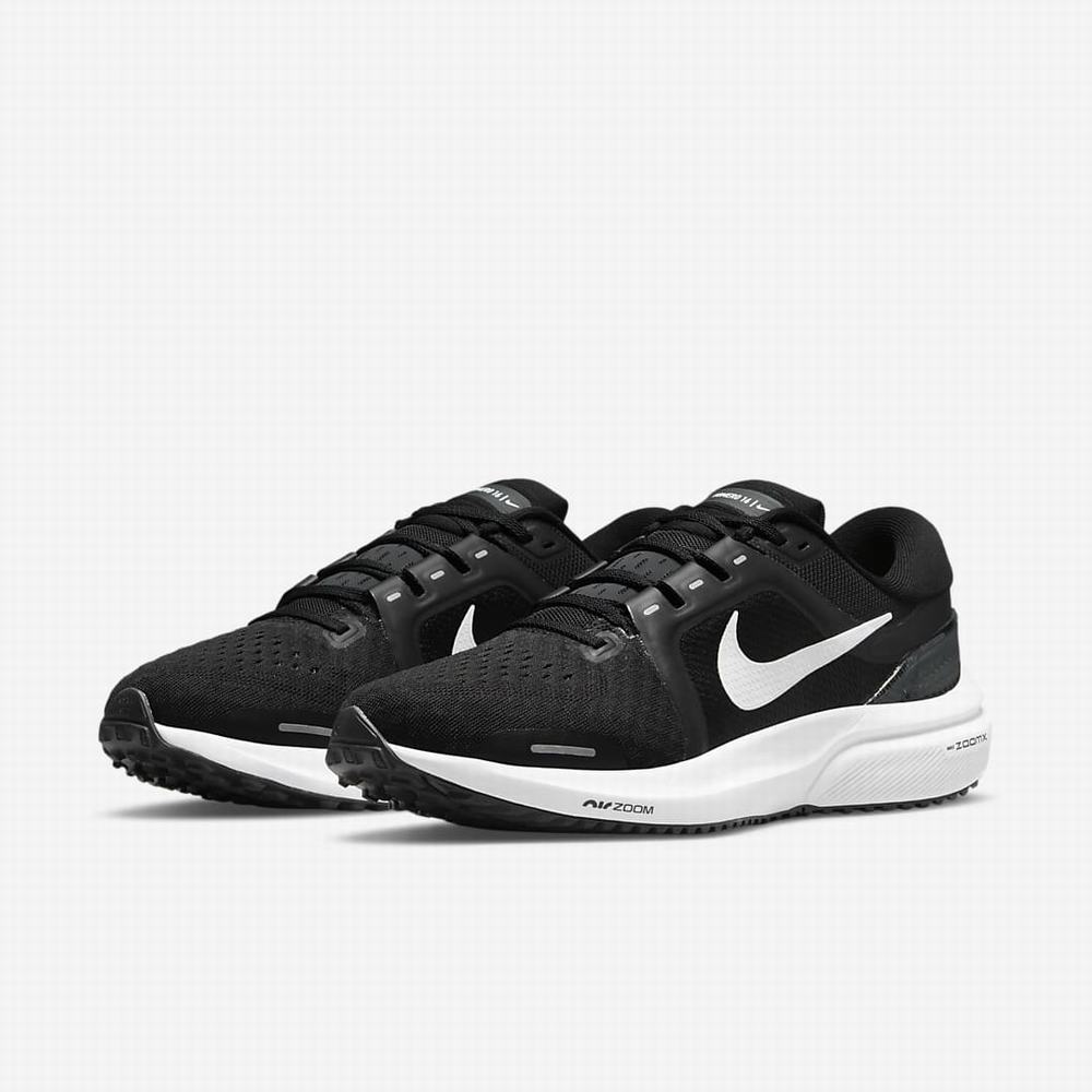 Bezecke Topanky Nike Air Zoom Vomero 16 Damske Čierne Tmavo Siva Biele | SK652847