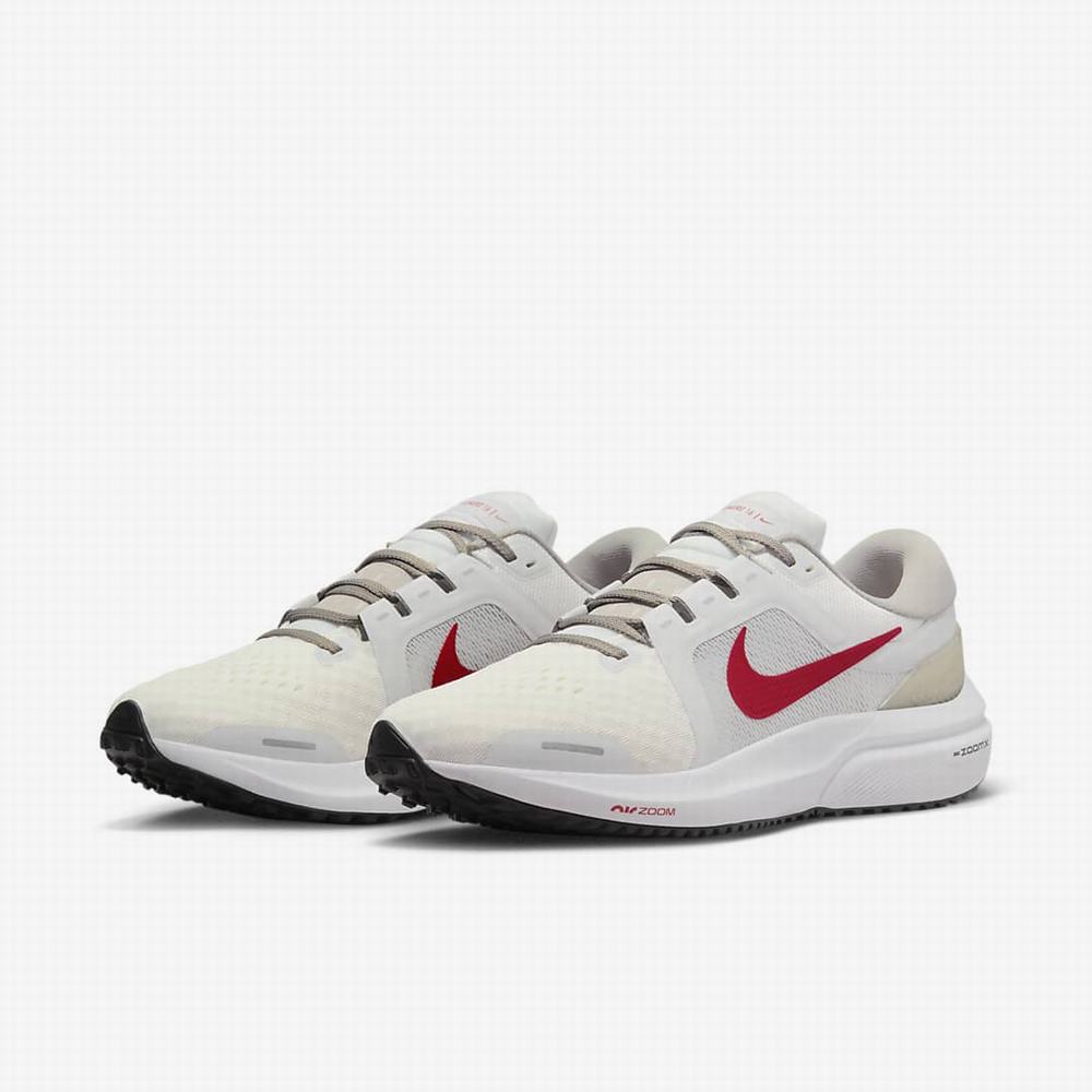 Bezecke Topanky Nike Air Zoom Vomero 16 Damske Biele Červené | SK769054