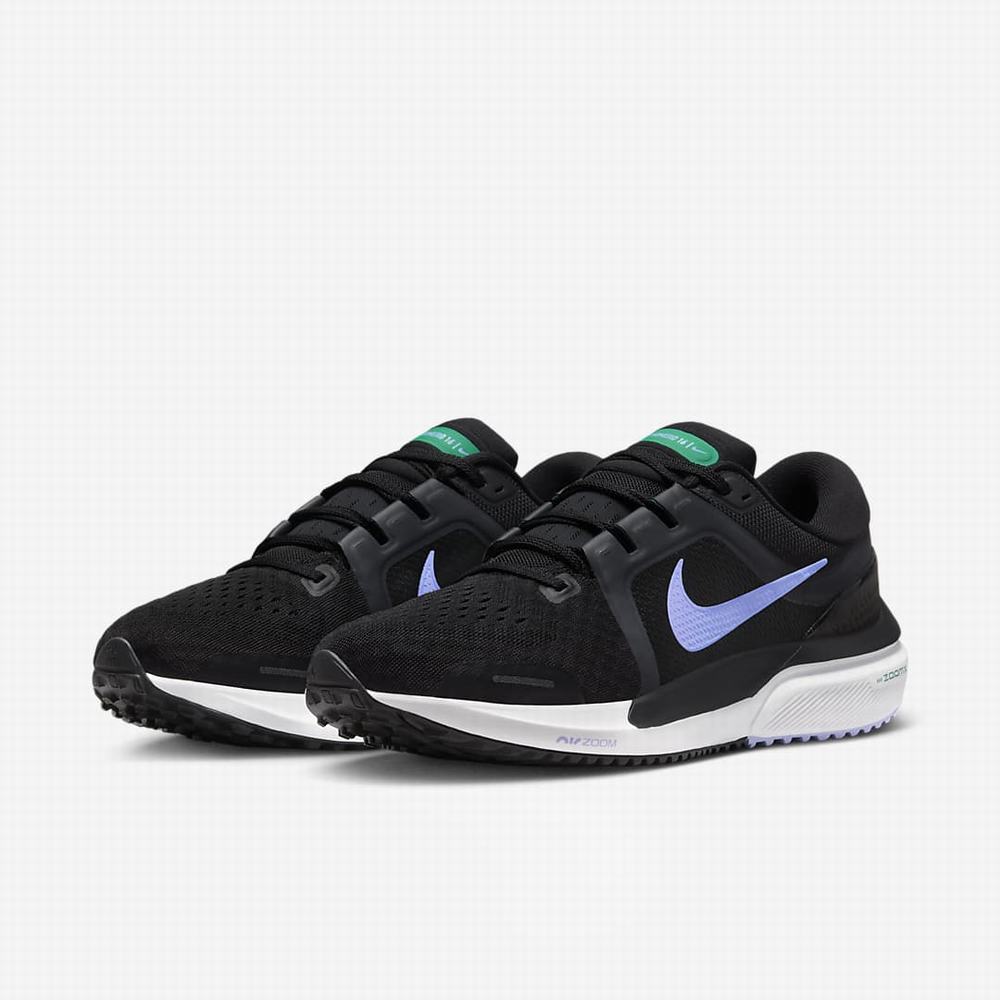 Bezecke Topanky Nike Air Zoom Vomero 16 Damske Čierne Zelene | SK916574