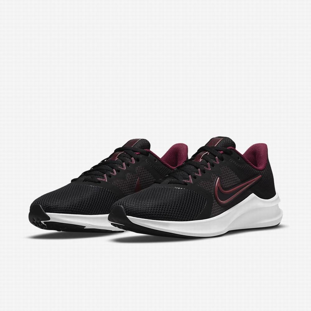 Bezecke Topanky Nike Downshifter 11 Damske Čierne Tmavo Ruzove | SK740986