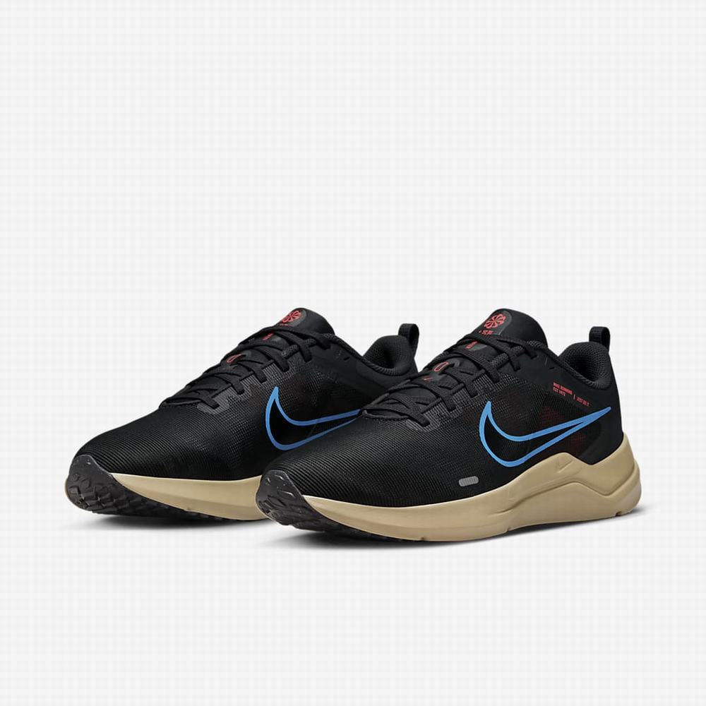 Bezecke Topanky Nike Downshifter 12 Panske Tmavo Siva Hnedožltý Svetlo Červené Modre | SK017429