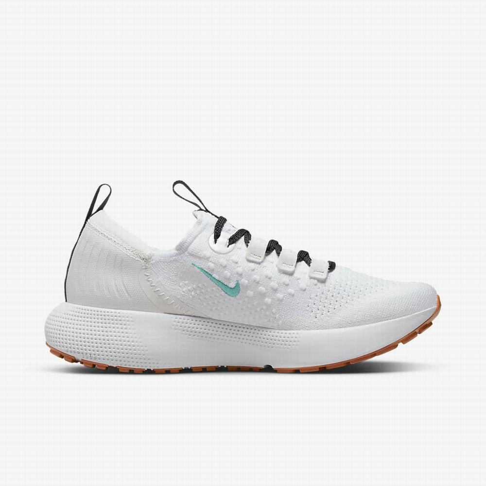 Bezecke Topanky Nike Escape Run Flyknit Damske Platina Biele Tmavo Siva Modre Svetlomodrá Tyrkysové | SK653804