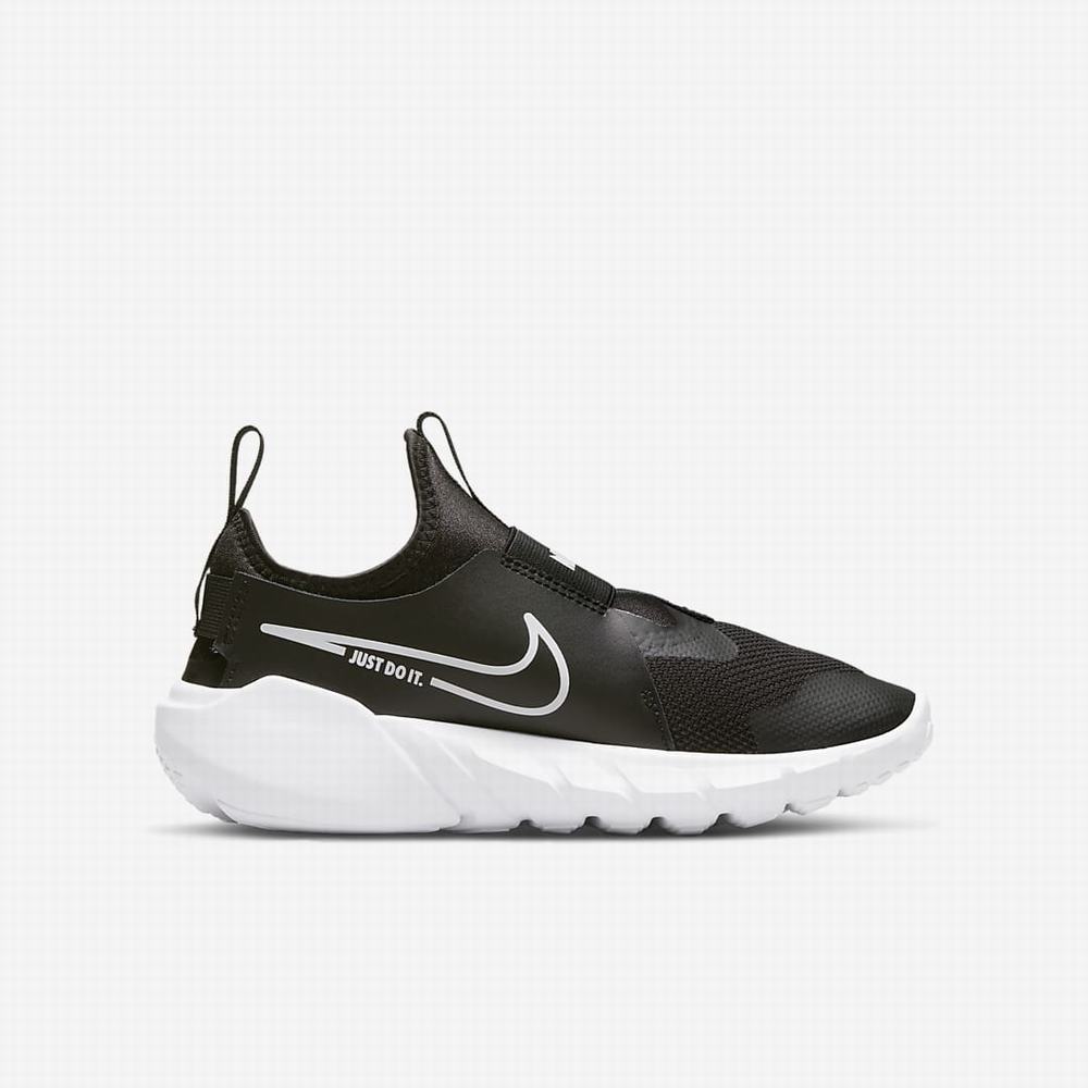 Bezecke Topanky Nike Flex Runner 2 Detske Čierne Modre Zlate Biele | SK603479