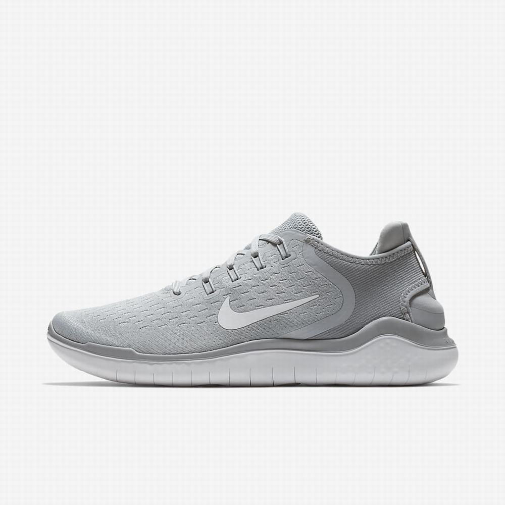 Bezecke Topanky Nike Free RN 2018 Panske Siva Biele | SK719034