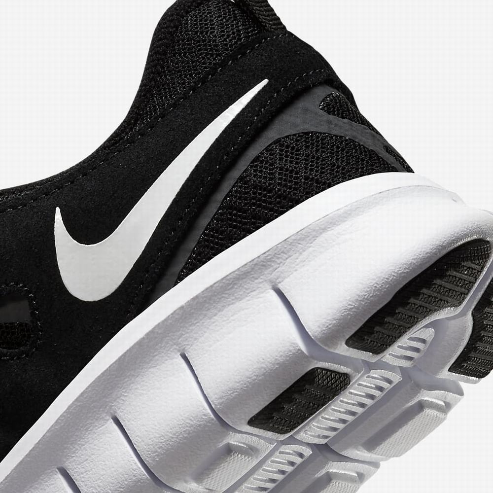 Bezecke Topanky Nike Free Run 2 Detske Čierne Tmavo Siva Biele | SK879025