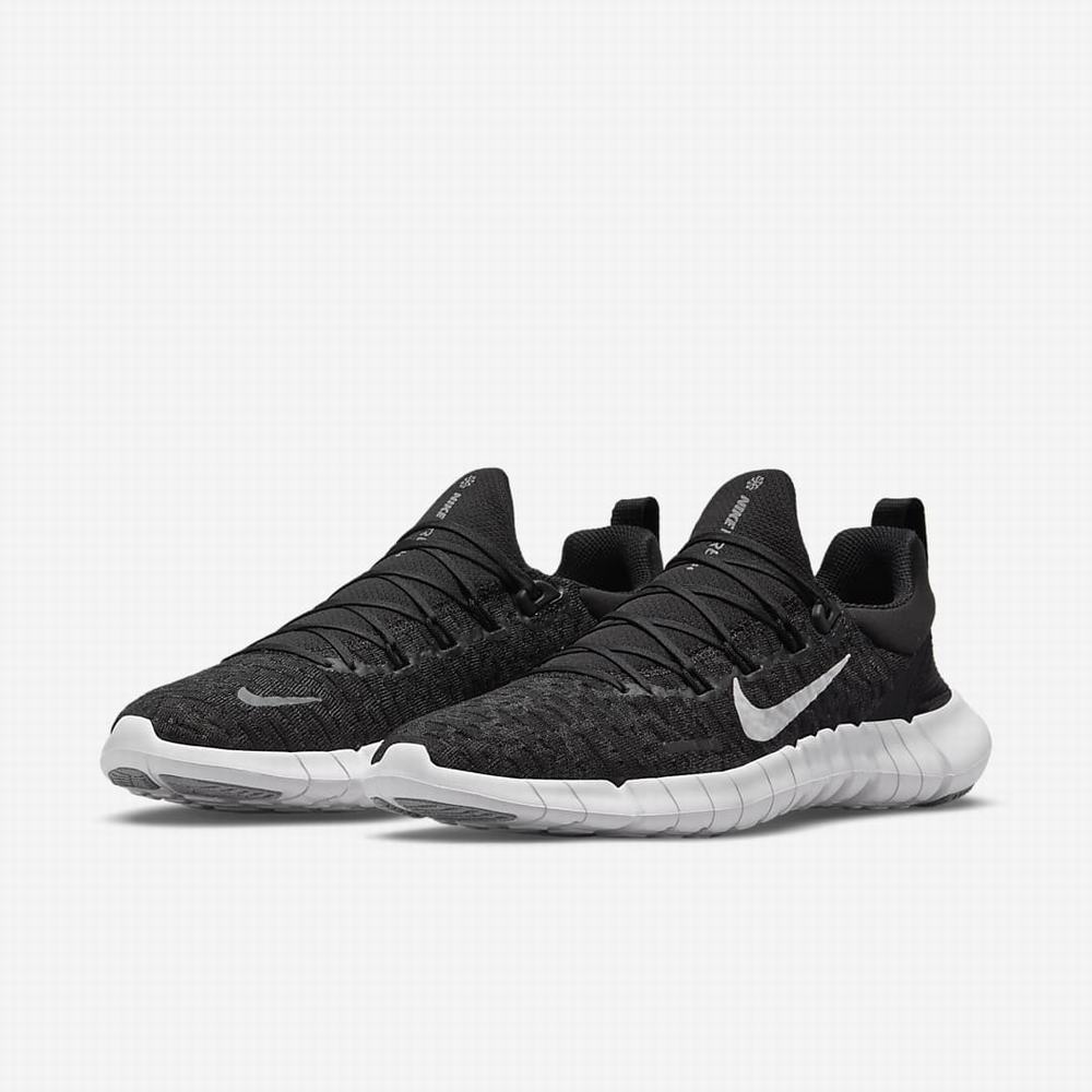 Bezecke Topanky Nike Free Run 5.0 Damske Čierne | SK264935