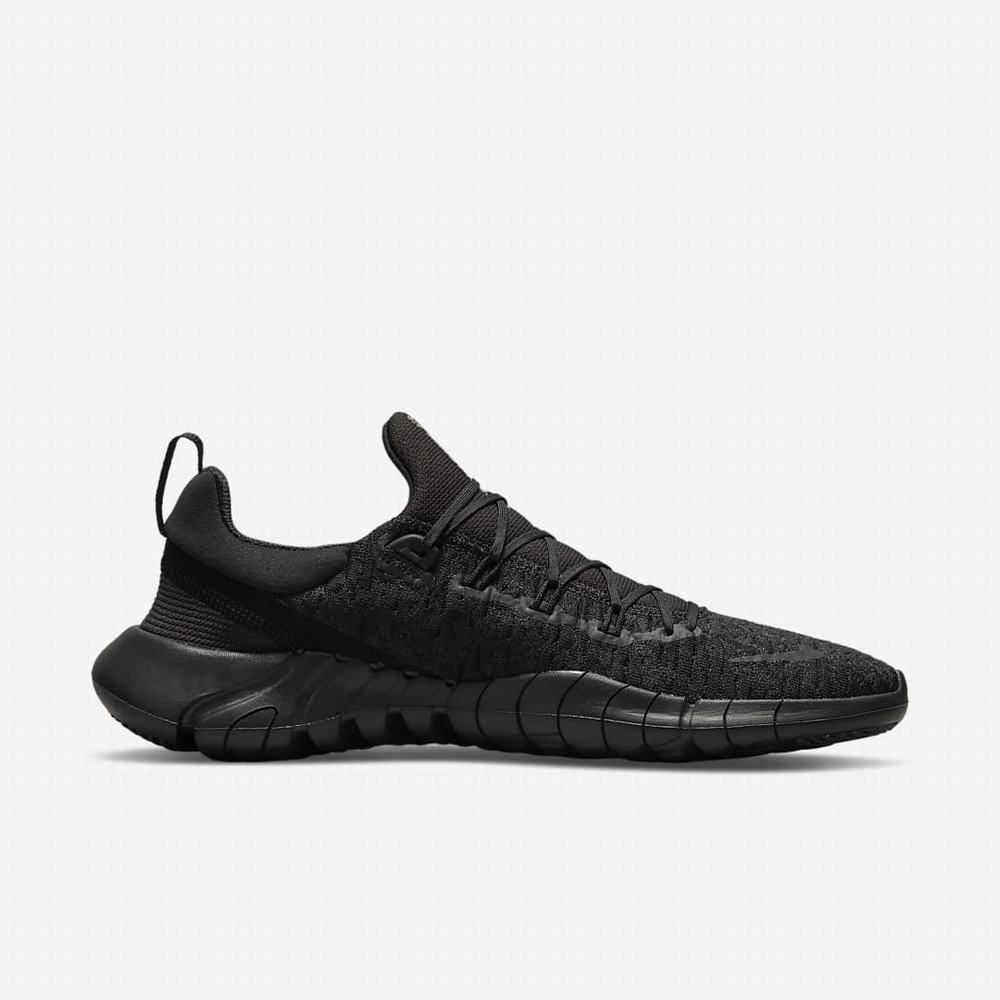 Bezecke Topanky Nike Free Run 5.0 Panske Čierne | SK021735