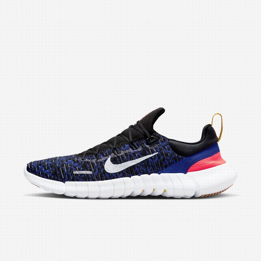 Bezecke Topanky Nike Free Run 5.0 Panske Čierne Siva | SK419703