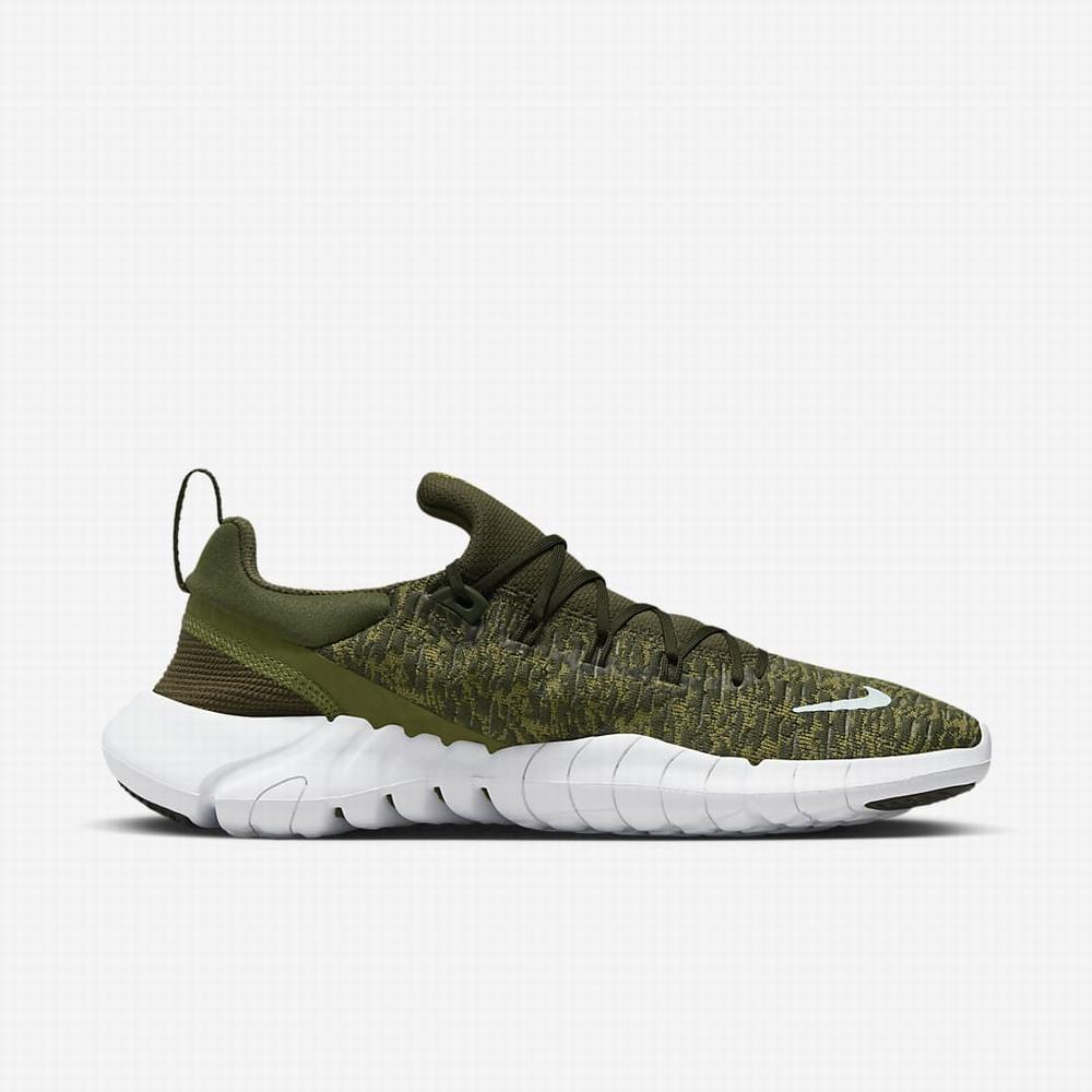 Bezecke Topanky Nike Free Run 5.0 Panske Hnedožltý Modre | SK480632