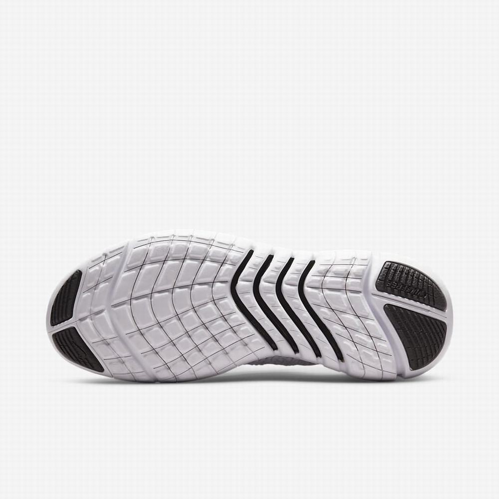 Bezecke Topanky Nike Free Run 5.0 Panske Biele Platina Červené | SK715648