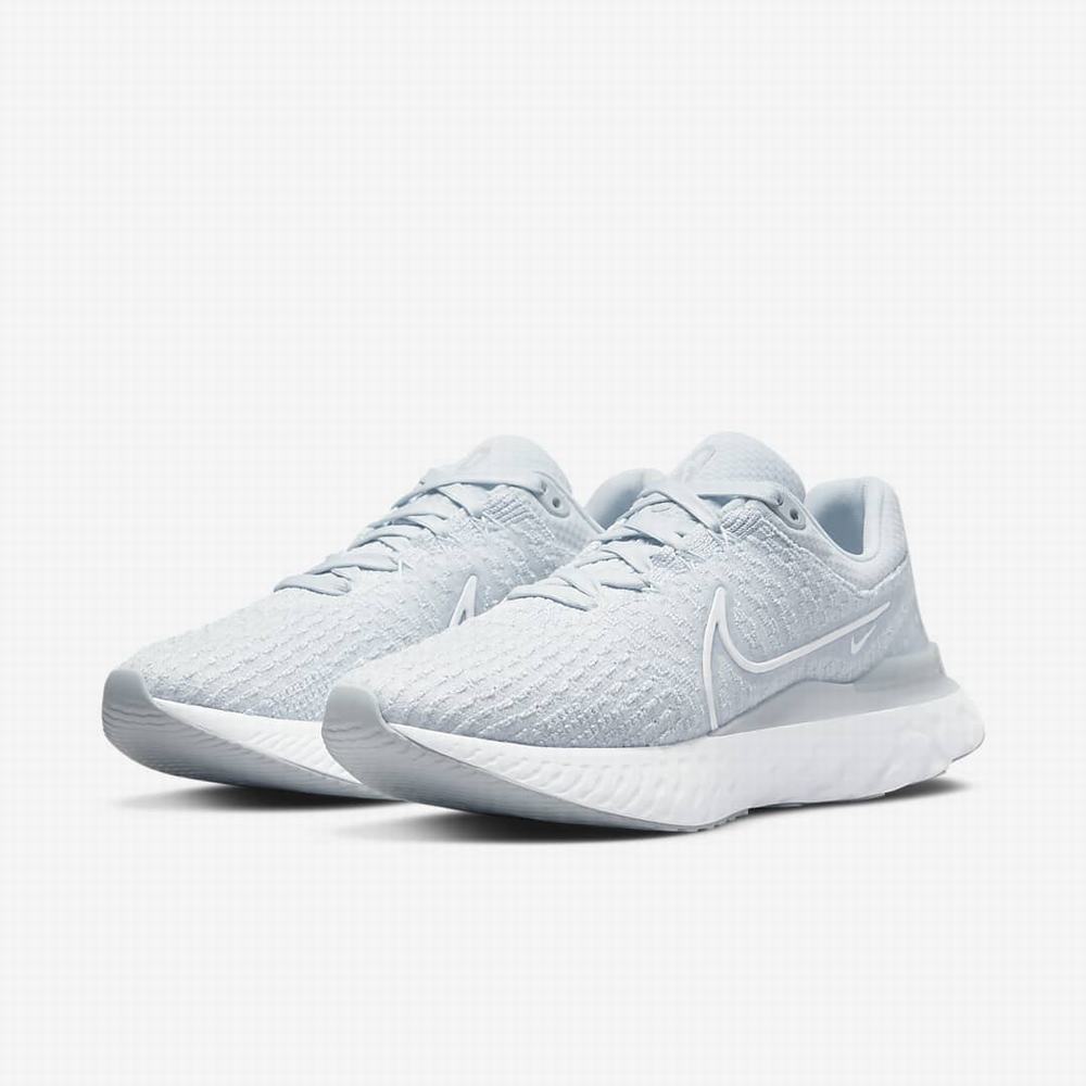 Bezecke Topanky Nike Infinity React 3 Damske Platina Biele | SK471862