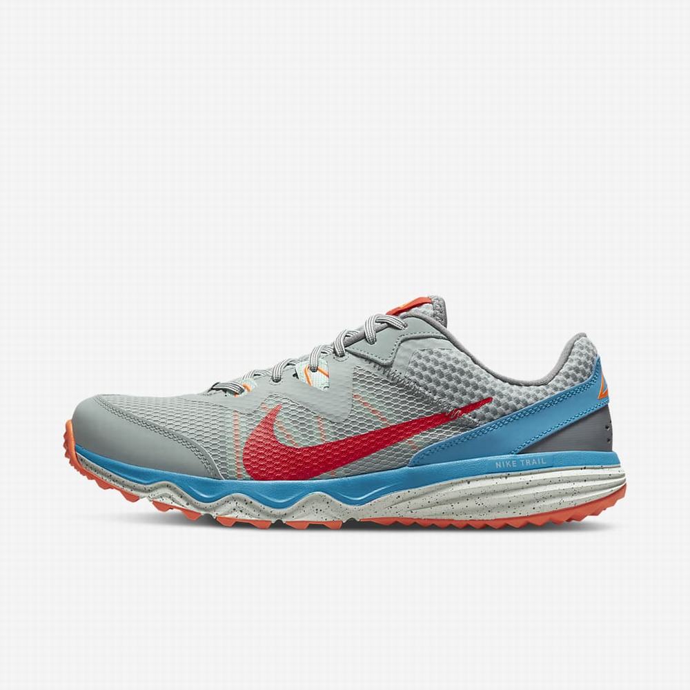 Bezecke Topanky Nike Juniper Trail Panske Olivovo Zelená Siva Mätové Červené | SK096275