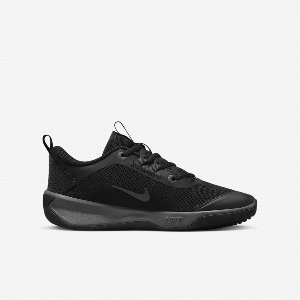 Bezecke Topanky Nike Omni Multi-Court Detske Čierne Tmavo Siva | SK603984