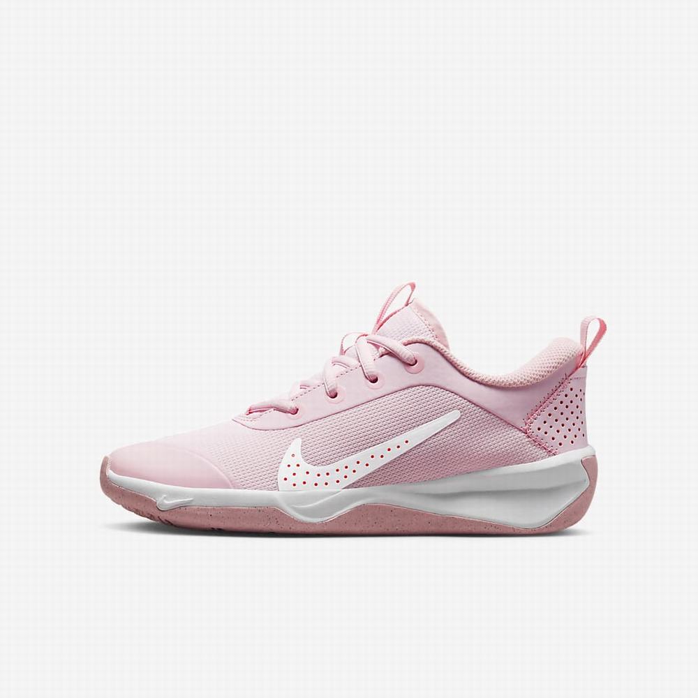 Bezecke Topanky Nike Omni Multi-Court Detske Ruzove Biele | SK912805