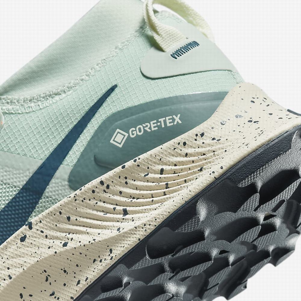 Bezecke Topanky Nike Pegasus Trail 3 GORE-TEX Damske Zelene Biele Námornícka Modrá | SK914307