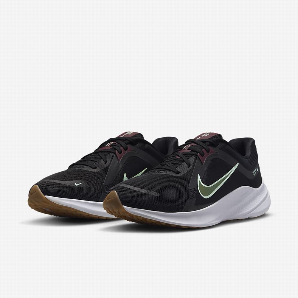 Bezecke Topanky Nike Quest 5 Damske Čierne Biele Bordove Mätové | SK064281