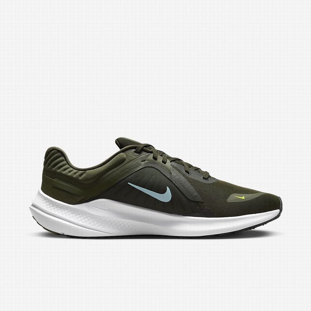 Bezecke Topanky Nike Quest 5 Panske Hnedožltý Biele Modre | SK386704