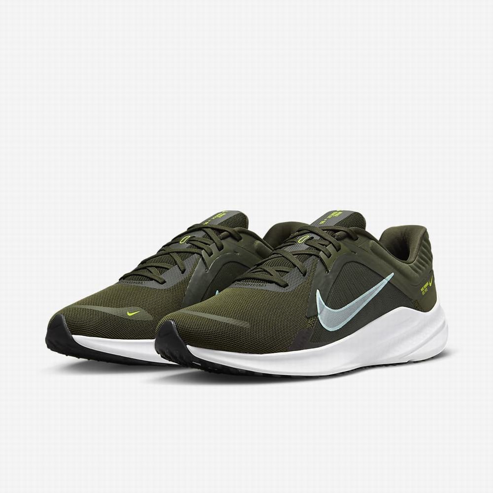 Bezecke Topanky Nike Quest 5 Panske Hnedožltý Biele Modre | SK386704