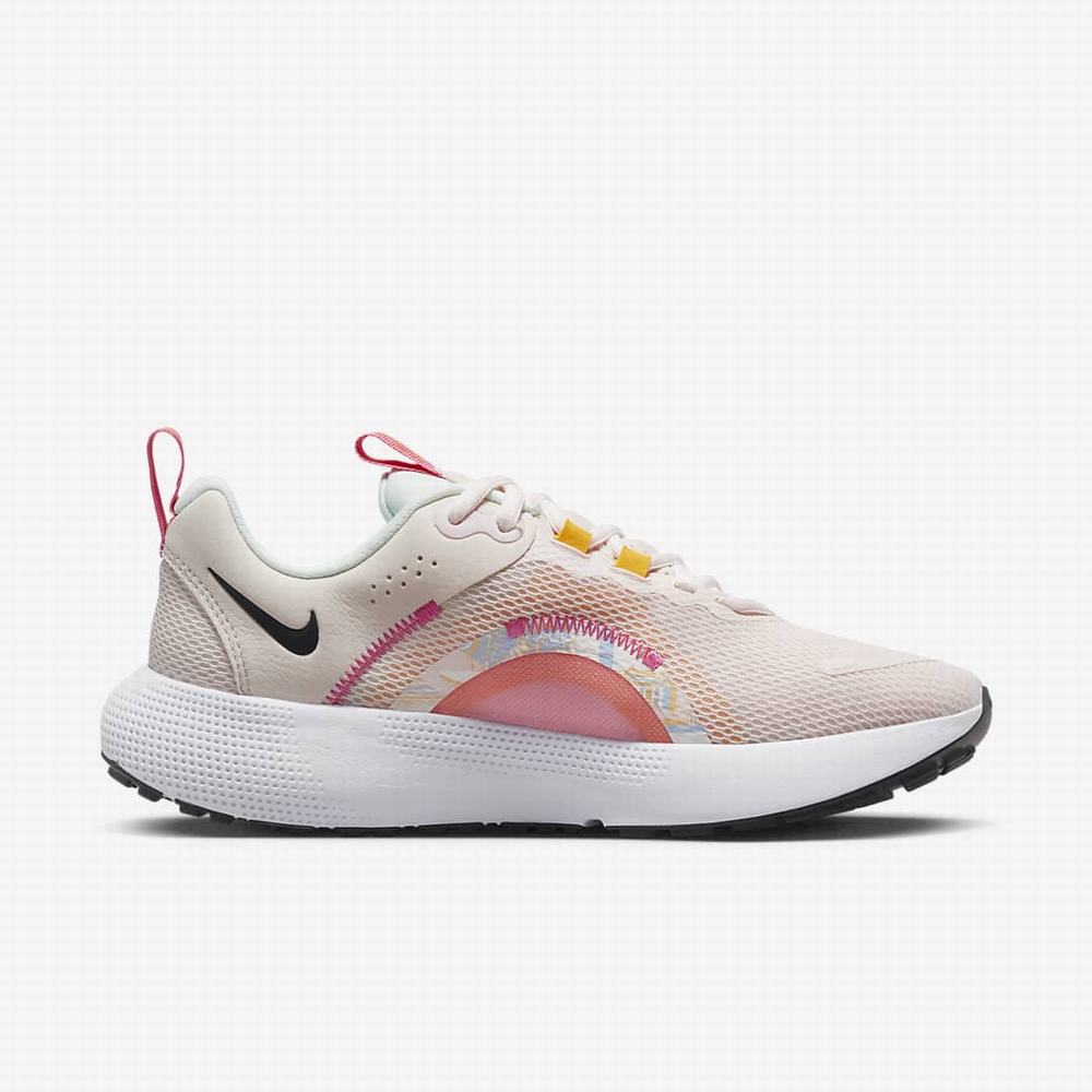 Bezecke Topanky Nike React Escape Run 2 Premium Damske Svetlo Ruzove Zlate Tmavo Siva | SK274103