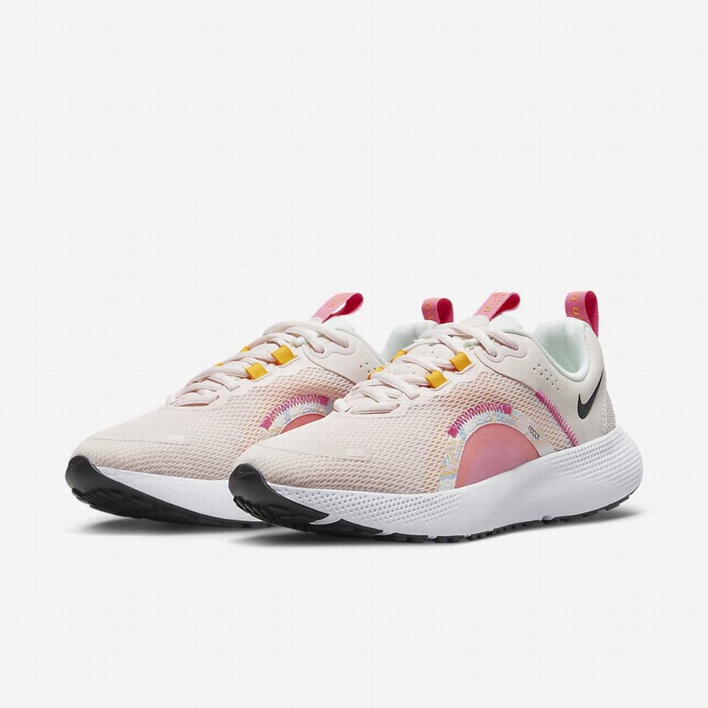 Bezecke Topanky Nike React Escape Run 2 Premium Damske Svetlo Ruzove Zlate Tmavo Siva | SK274103