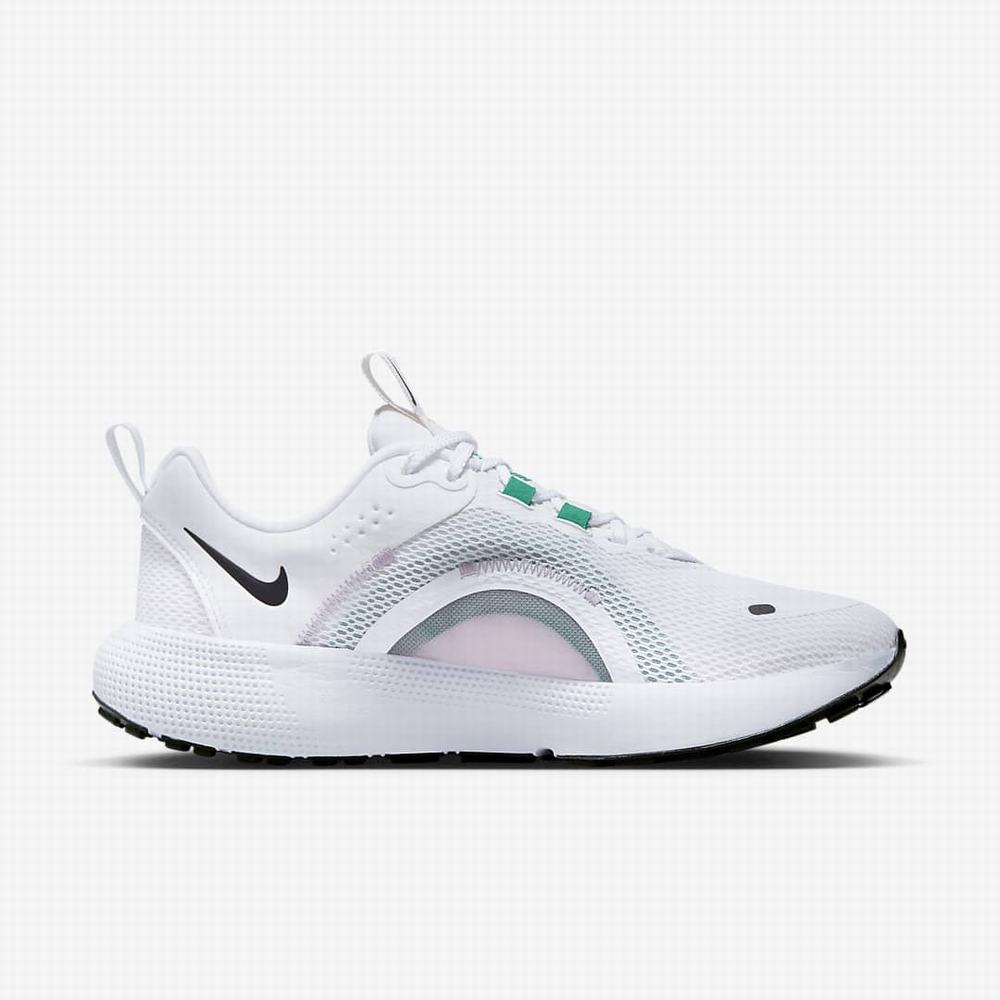 Bezecke Topanky Nike React Escape Run 2 Damske Biele Metal Strieborne | SK714536