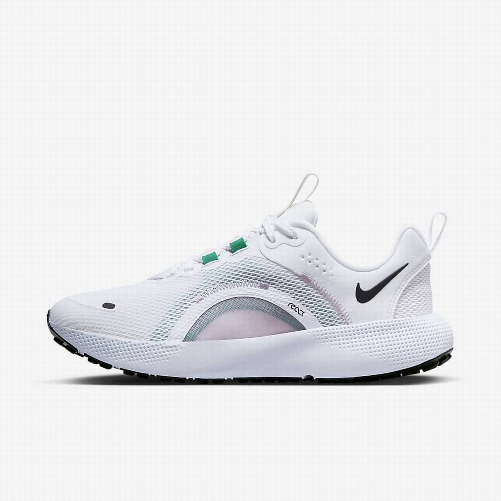 Bezecke Topanky Nike React Escape Run 2 Damske Biele Metal Strieborne | SK714536