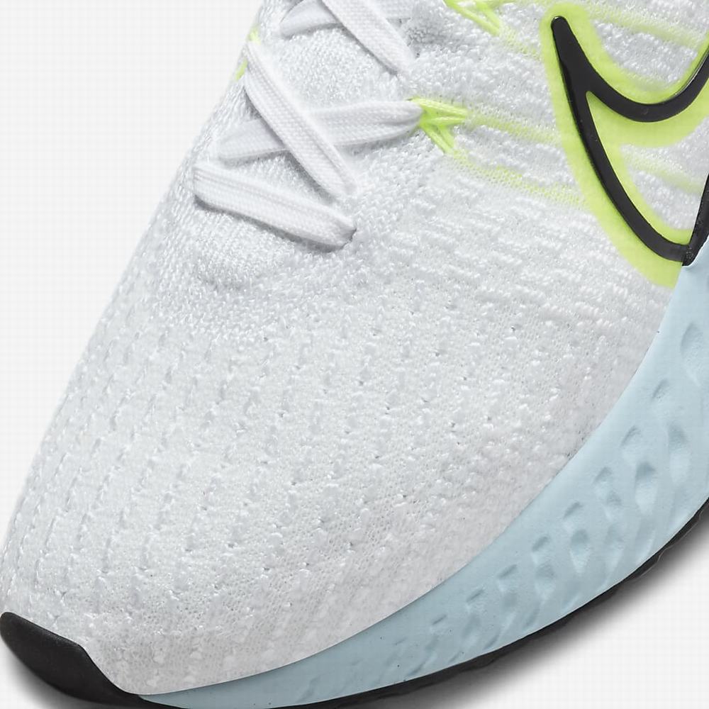 Bezecke Topanky Nike React Infinity Run Flyknit 3 Damske Biele Svetlo Červené Čierne | SK012467