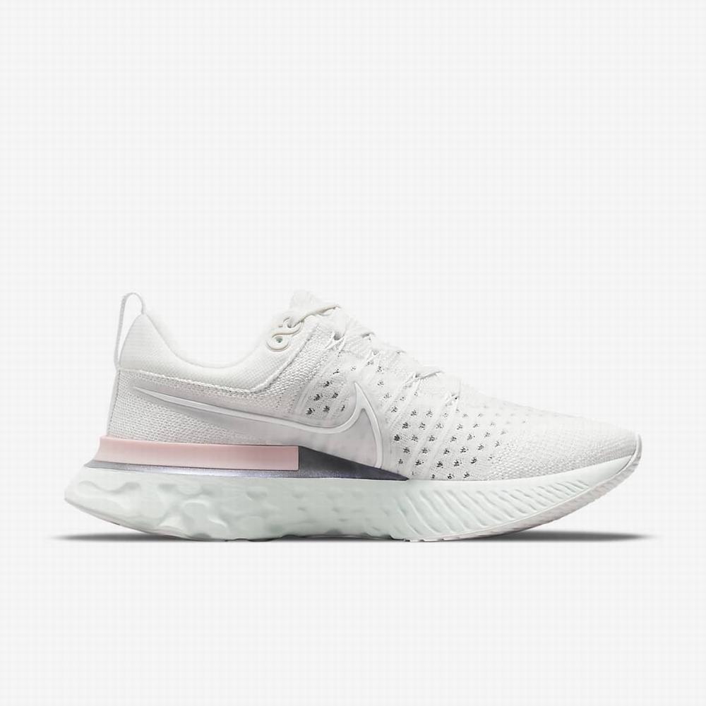 Bezecke Topanky Nike React Infinity Run Flyknit 2 Damske Červené Čierne Tmavo Siva Ruzove | SK045692