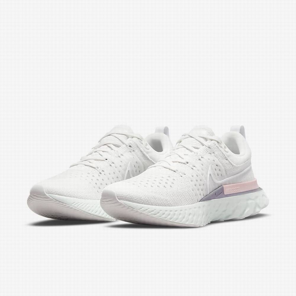 Bezecke Topanky Nike React Infinity Run Flyknit 2 Damske Červené Čierne Tmavo Siva Ruzove | SK045692