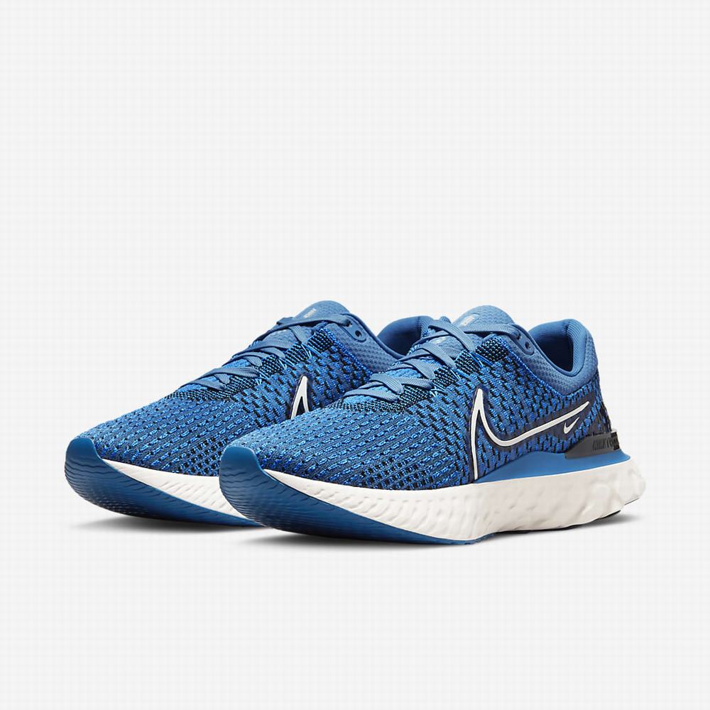 Bezecke Topanky Nike React Infinity Run Flyknit 3 Panske Modre Čierne Modre | SK319507