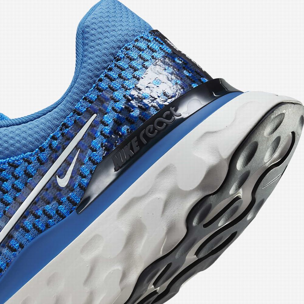 Bezecke Topanky Nike React Infinity Run Flyknit 3 Panske Modre Čierne Modre | SK319507