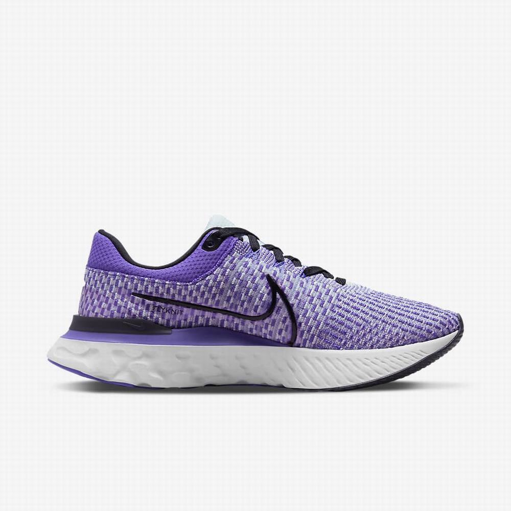 Bezecke Topanky Nike React Infinity Run Flyknit 3 Panske Platina Nachový Čierne | SK419806