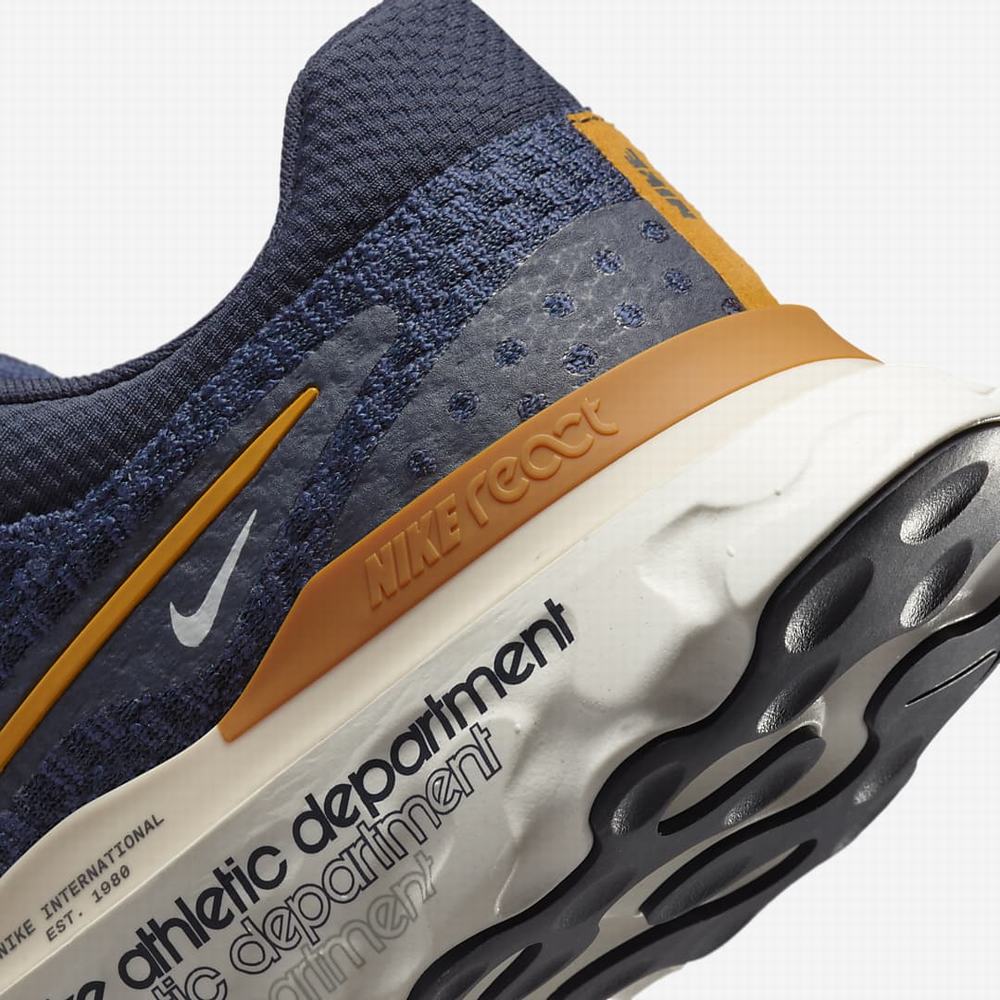 Bezecke Topanky Nike React Infinity Run Flyknit 3 Premium Panske Tmavo Obsidian | SK472836