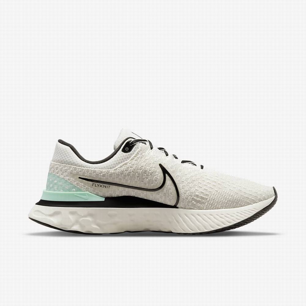 Bezecke Topanky Nike React Infinity Run Flyknit 3 Panske Béžové Čierne | SK472861