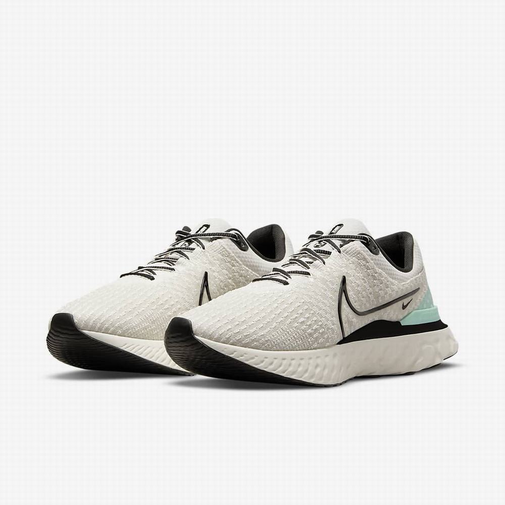 Bezecke Topanky Nike React Infinity Run Flyknit 3 Panske Béžové Čierne | SK472861