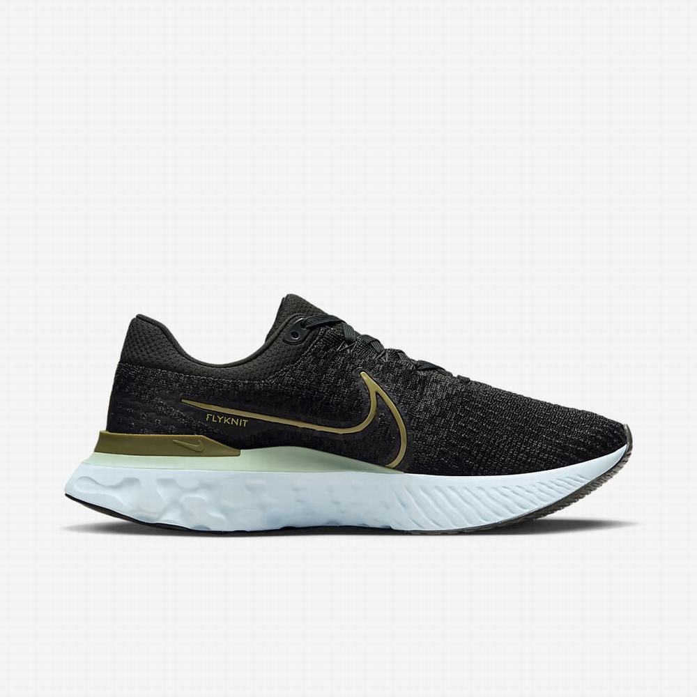 Bezecke Topanky Nike React Infinity Run Flyknit 3 Panske Modre Zelene | SK482613