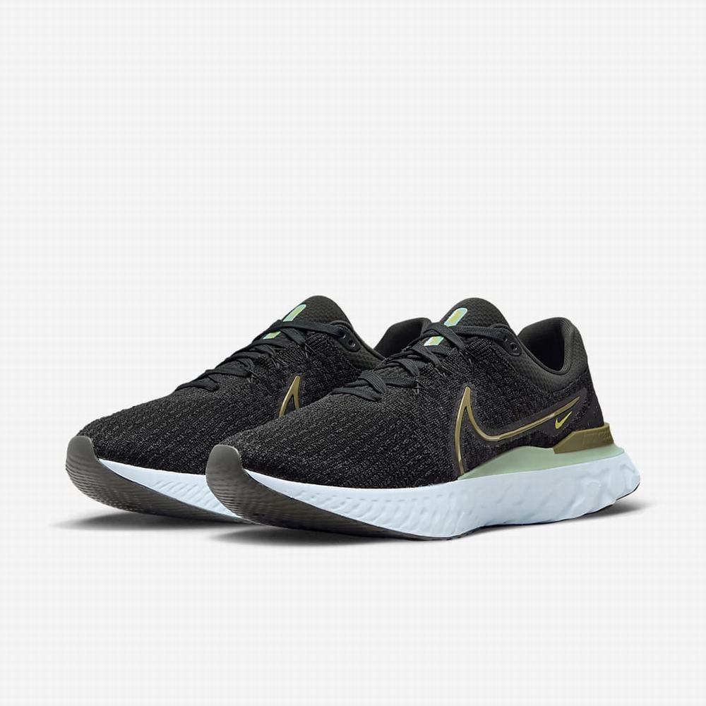 Bezecke Topanky Nike React Infinity Run Flyknit 3 Panske Modre Zelene | SK482613