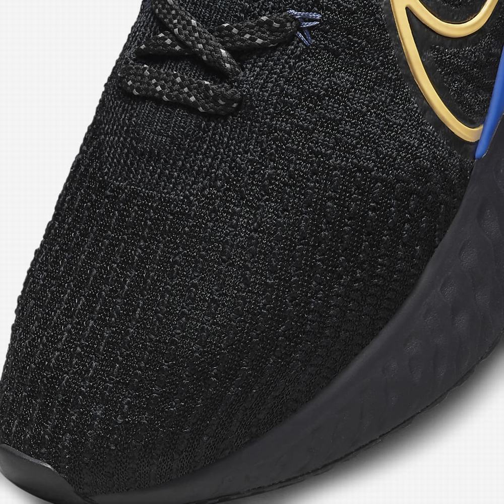 Bezecke Topanky Nike React Infinity Run Flyknit 3 Panske Čierne Kráľovská Modrá Modre | SK683290