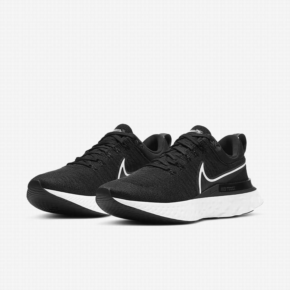 Bezecke Topanky Nike React Infinity Run Flyknit 2 Panske Čierne | SK820763