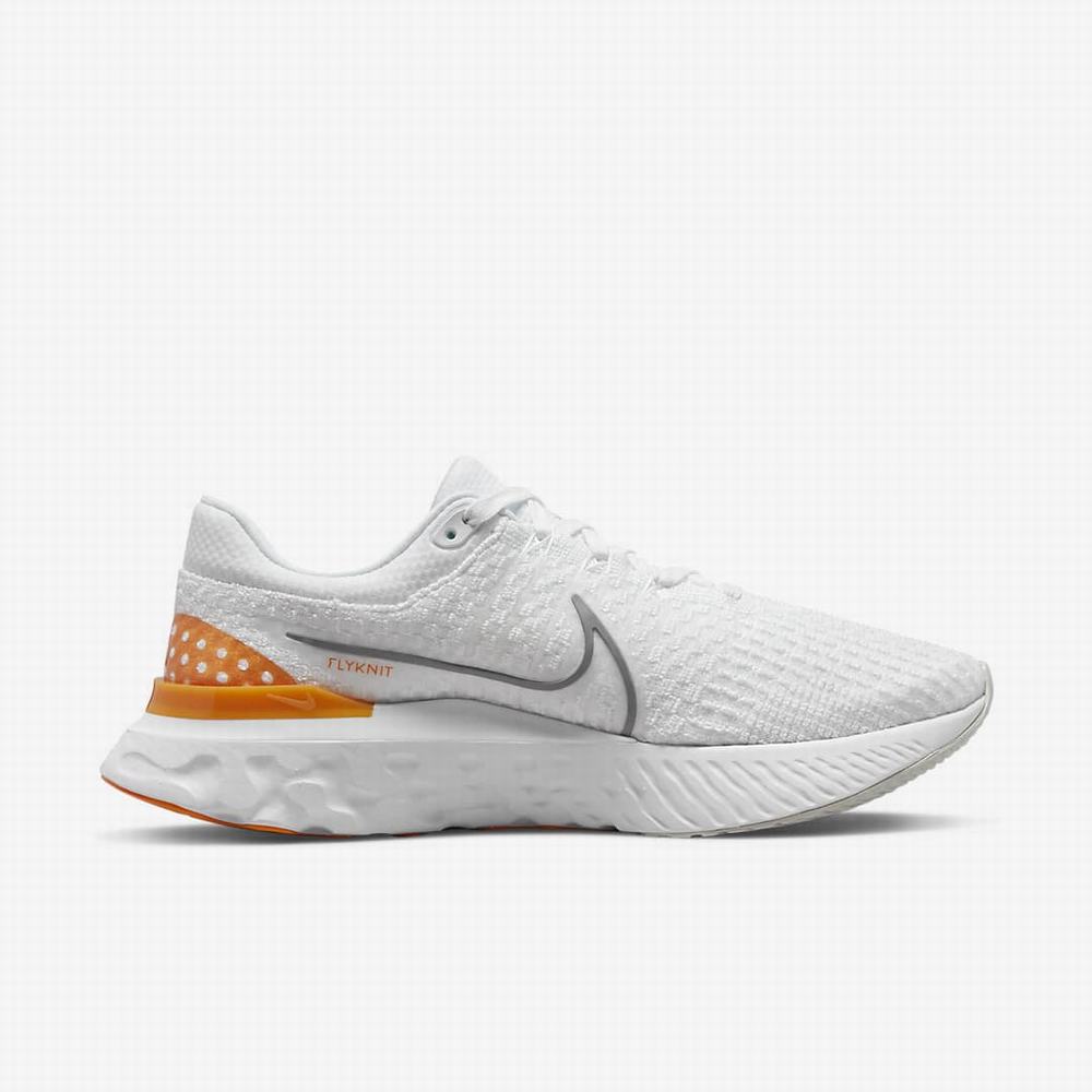 Bezecke Topanky Nike React Infinity Run Flyknit 3 Panske Biele Siva | SK945602