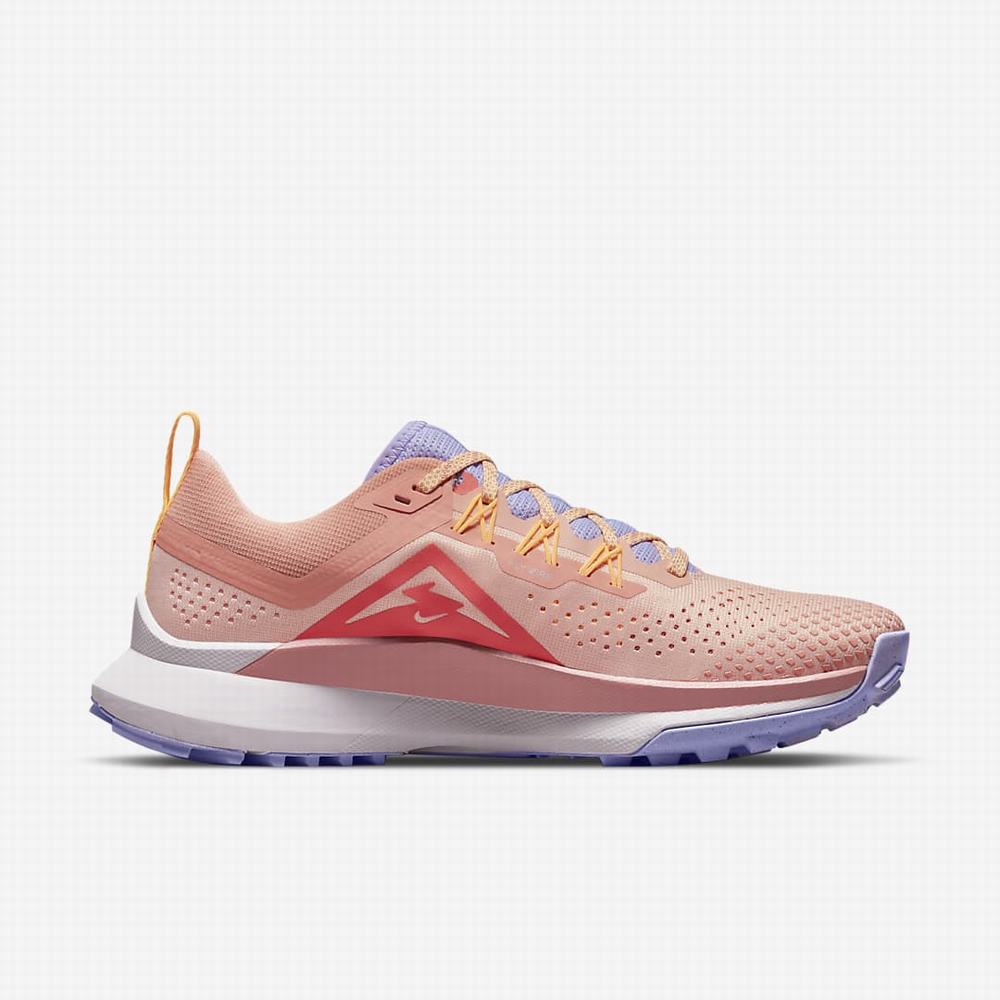 Bezecke Topanky Nike React Pegasus Trail 4 Damske Oranžové Nachový | SK140267