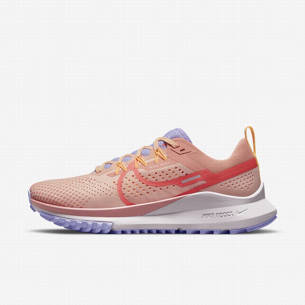 Bezecke Topanky Nike React Pegasus Trail 4 Damske Oranžové Nachový | SK140267